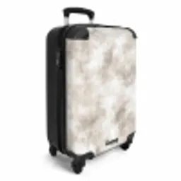 Organisch - Patroon - Gemêleerd NBS - Handbagage koffer - Volwassenen Unisex middel -productfoto_3d