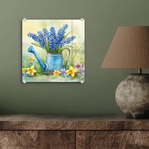 Gieter - Lavendel - Bloesems plexiglas 5mm klein -sfeer3