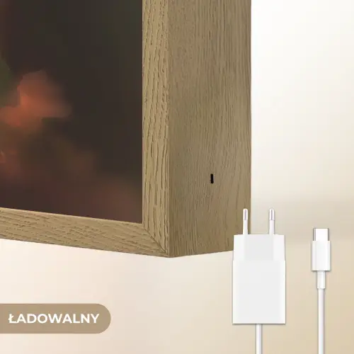 Paard - Natuur - Bloemen - Dieren - Bos Light Box met batterij (Wandlamp kind) middel -USP_websiteoplaadbaarNL