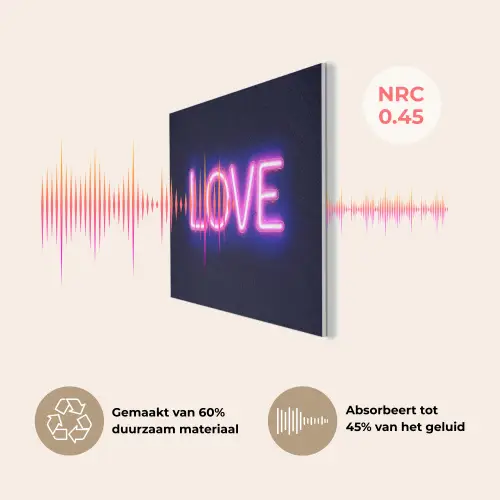Neon - Love - Valentijn PET vilt klein -USP_NL