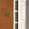 Olijfgroen - Klassiek Naambord Hexagon klein -sfeer3-hexagon-XS