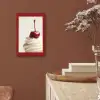 Cupcake - Kers - Rood aluminium wit klein -sfeer4