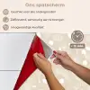 Bladeren - Patroon - Beige - Wit keuken achterwand spatscherm klein 900 -spatscherm_NL