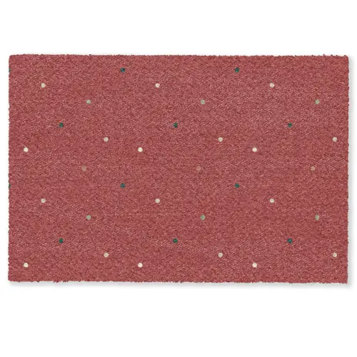 Patroon - Stippen - Rood Deurmat klein 898 -zkaufland3d