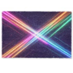 Kruisen - Lasterstralen - Neon Deurmat klein -zkaufland3d