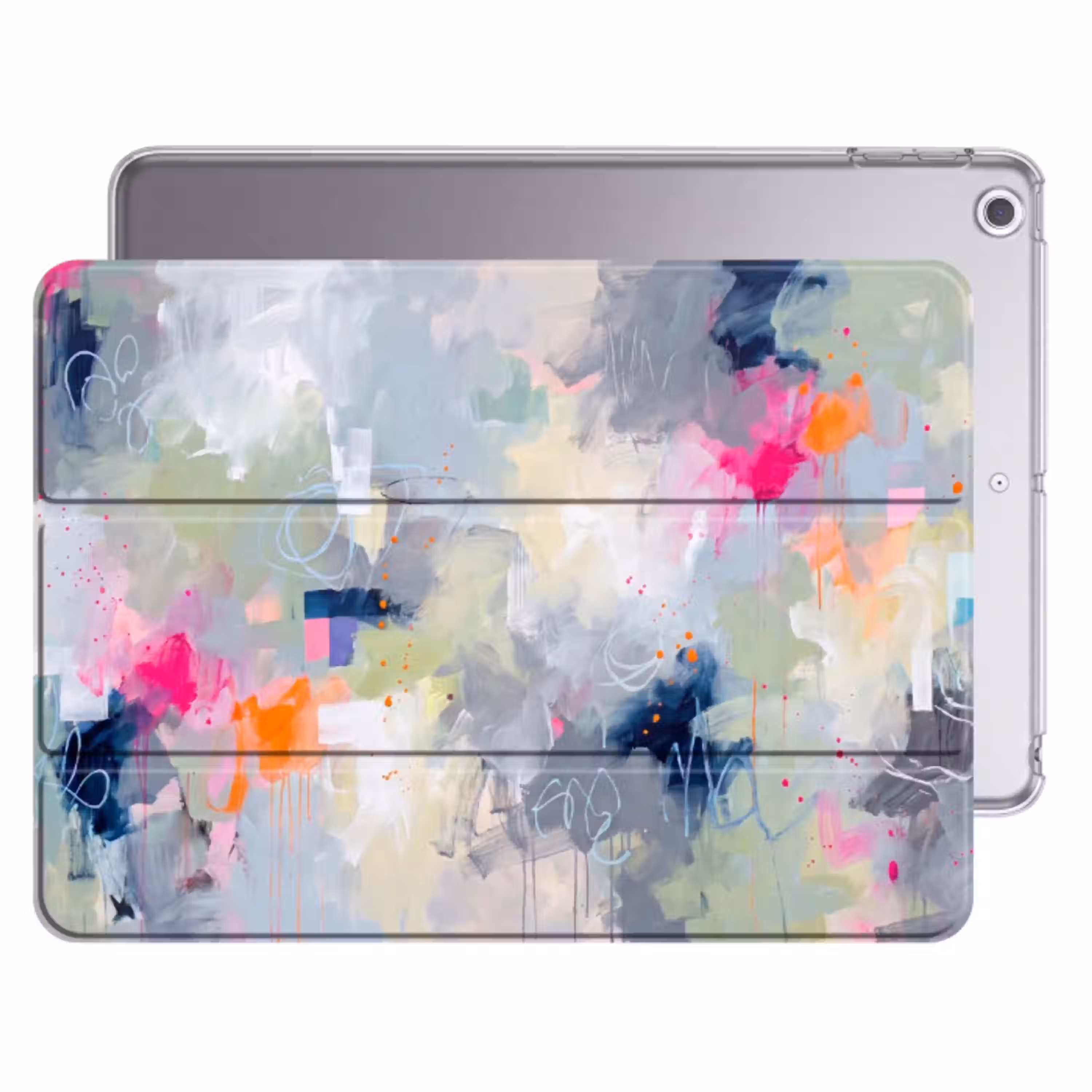 Abstract - Kleurrijk - Modern - Kunst Apple iPad 2017 middel -threedimensional_3d_global