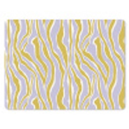 Zebra - Modern - Meerkleurig muismat rubber klein 262 -3d