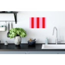 Strepen - Klassiek - Roze Muursticker klein 286 -keuken