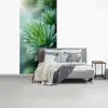 Blad - Plant - Groen - Textuur fotobehang vinyl groot -slaapkamer