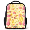 Pina colada Rugzak - Zwart middel -3d