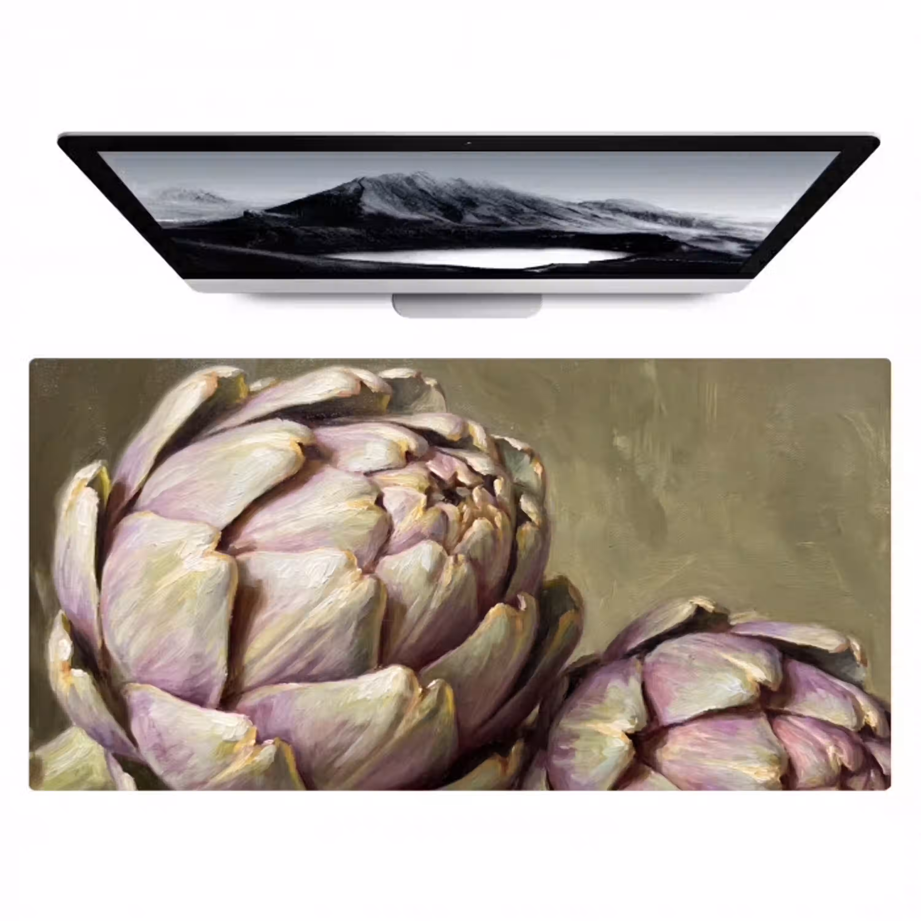 Groente - Stilleven - Schilderij Muismat XXL klein -zzz3d