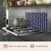 Oceaan - Touw - Blauw - Wit keuken achterwand spatscherm klein 900 -usp_NL