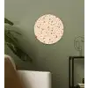 Terrazzo -  Patroon - Kleurrijk - Steen Wandcirkel kunststof plaat 5mm dik klein 188 -sfeer3