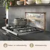 Doorkijk - Strand - Duinen - Zee - Natuur keuken achterwand spatscherm klein -usp_NL