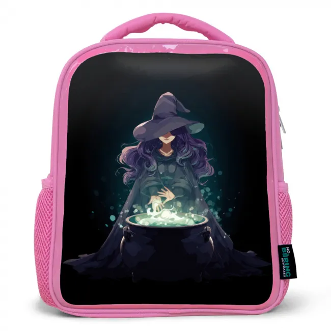 Schaduwmagië in de ketel Kinderrugzak - Roze middel -3d