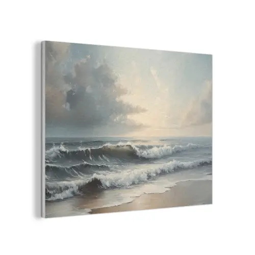 Strand - Zee - Zonsondergang PET vilt klein -3d