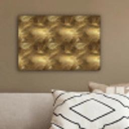 Palm - Waaier - Goud canvas 2cm klein 34 -sfeer3