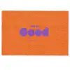 See the good - Paars - Oranje - Smiley Deurmat klein -zkaufland3d