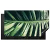 Bladeren - Tropisch - Jungle Inductie beschermer vinyl 3mm groot -3d