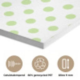 Dots - Klassiek - Groen PET vilt klein 837 -closeup_NL