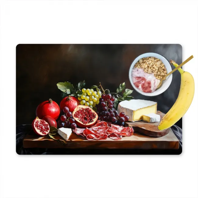 Borrelplank - Stilleven - Vintage Placemat vinyl groot -zzzproduct_Kitchenyeah-website