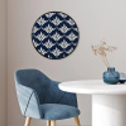 Modern - Ontwerp - Blauw Fotolijst rond zonder passe partout klein 856 -sfeer2