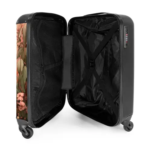 Flora flapoor NBS - Handbagage koffer - Kinderen Unisex middel -binnenkant