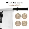 Fries - Hengst - Modern Wandkleed katoen middel -sfeer2