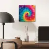 Regenboog - Tie dye - Kleurrijk - Blauw aluminium wit klein -sfeer5