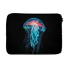 Kwal - Tentakels - Blauw - Licht laptophoes neopreen klein -3d