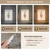 Paard - Galop - Bruin - Stippen Light Box met kabel (Kinderlampje) klein -USP_lichtkleurNL