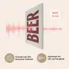 Japandi - Beer - Red - Retro PET vilt klein -USP_NL