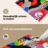 Abstract - Vormen - Kleuren - Stippen Inductie beschemer met haakjes klein -ky-schoon-nl