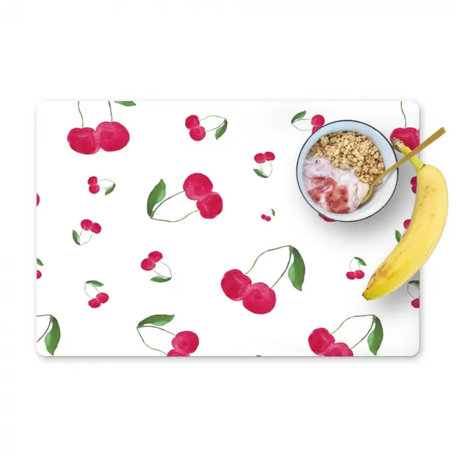 Zoete Kersen Dans Placemat vinyl groot -zzzproduct_Kitchenyeah-website