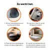Horizon - Zeilboot - Zee Inductie beschermer vinyl 3mm klein -zzzzzzz-td-werking
