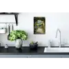 Doorkijk - Tuinboog - Bloemen - Natuur - Pad Muursticker klein -keuken