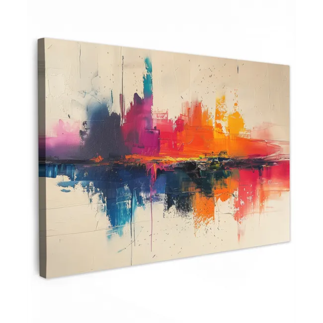 Watercolor - Kunst - Modern canvas 2cm klein -z3d