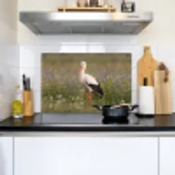 Ooienvaar - Bloemen - Weide - Kleurrijk Inductie beschemer met haakjes klein -sfeer2