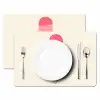 Waterijsje - Retro - Stokje - Roze Placemat vinyl groot -zzsfeer2_Kitchenyeah-website