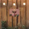 Illustratie - Vogel - Vlakken - Kleurrijk tuinposter los doek klein -sfeer1