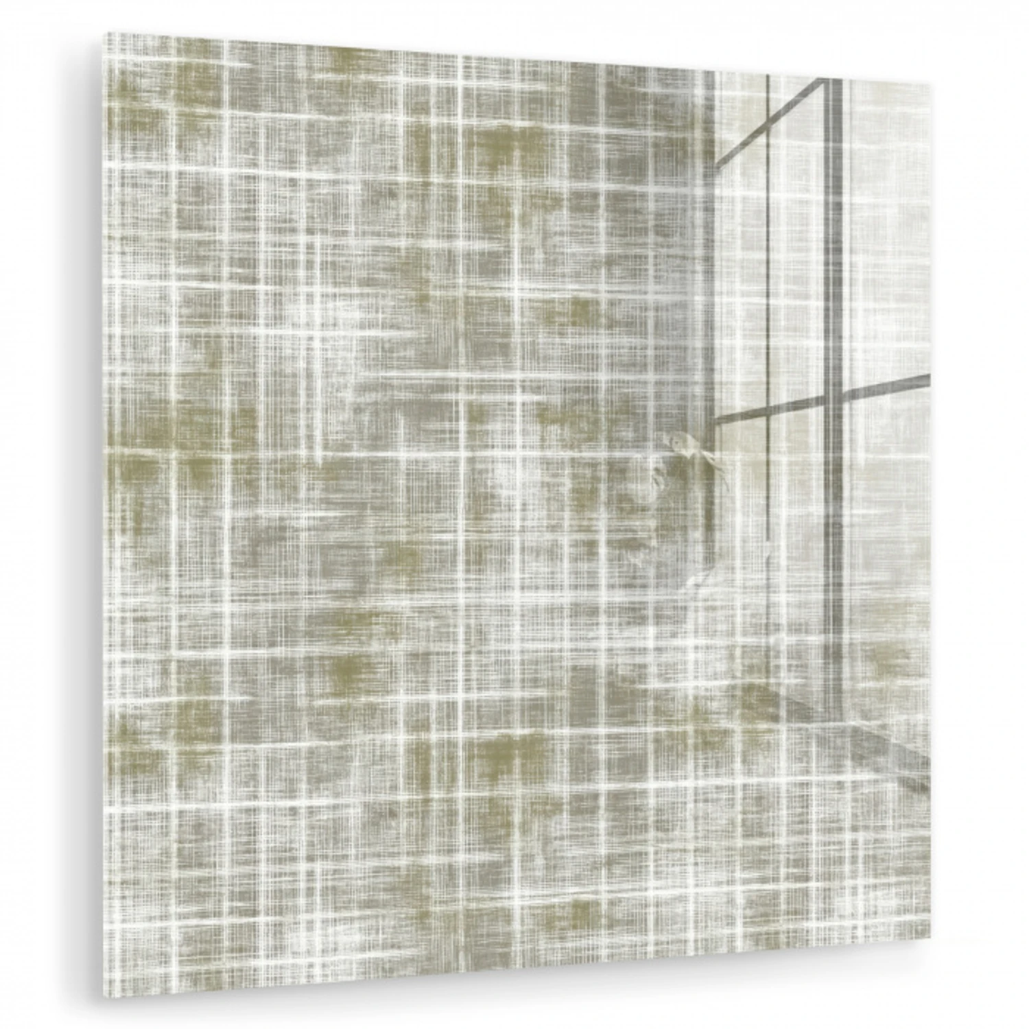 Linnen - Patroon - Groen plexiglas 5mm klein 11 -zzzproduct_nieuw