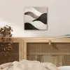 Golven - Abstract - Beige aluminium wit klein -sfeer3