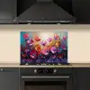 Bloemen - Botanisch - Kunst - Roze - Natuur keuken achterwand spatscherm klein -sfeer1