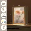 Bloemen - Pastel - Kunst - Klaprozen - Watercolor Light Box met kabel (Tafellamp) klein -USP_NL