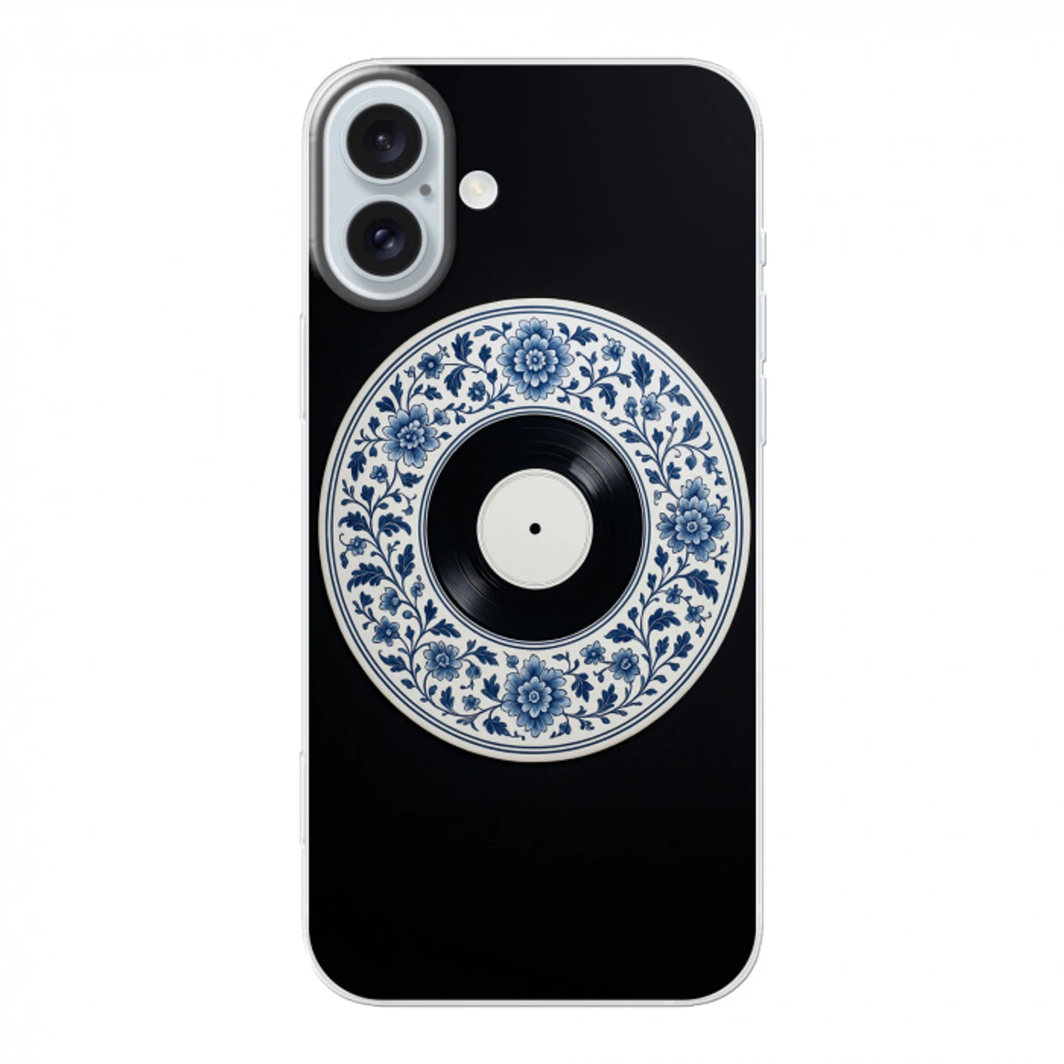 Vinyl - LP - Delfts Blauw - Muziek Apple iPhone 16 Plus klein -3d