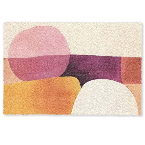Vormen - Abstract - Kleurrijk Deurmat klein -zkaufland3d