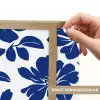 Floraal - Modern - Blauw Light Box met batterij (Wandlamp) middel 907 -USP_websiteprintNL