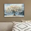 Boom - Winter - Levensboom - Modern - Goud canvas 2cm klein -sfeer3