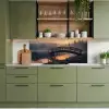Brug - Mist - Bomen - Water keuken achterwand 2 middel -sfeer3