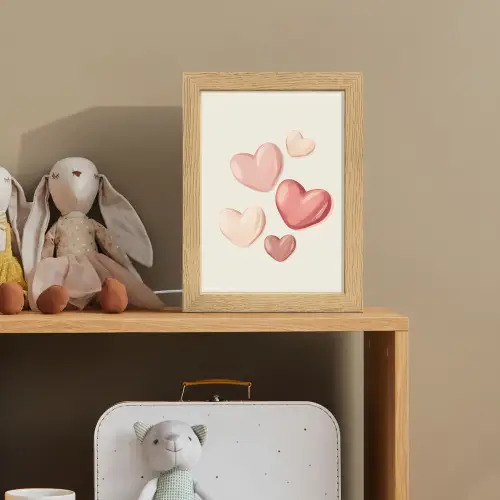 Harten - Rood - Roze - Zwevend Light Box met kabel klein -sfeer2_kind